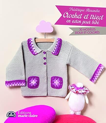 Crochet et tricot en coton pour bébé