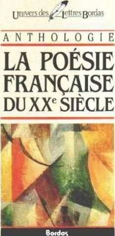 La Poésie française du XXe siècle